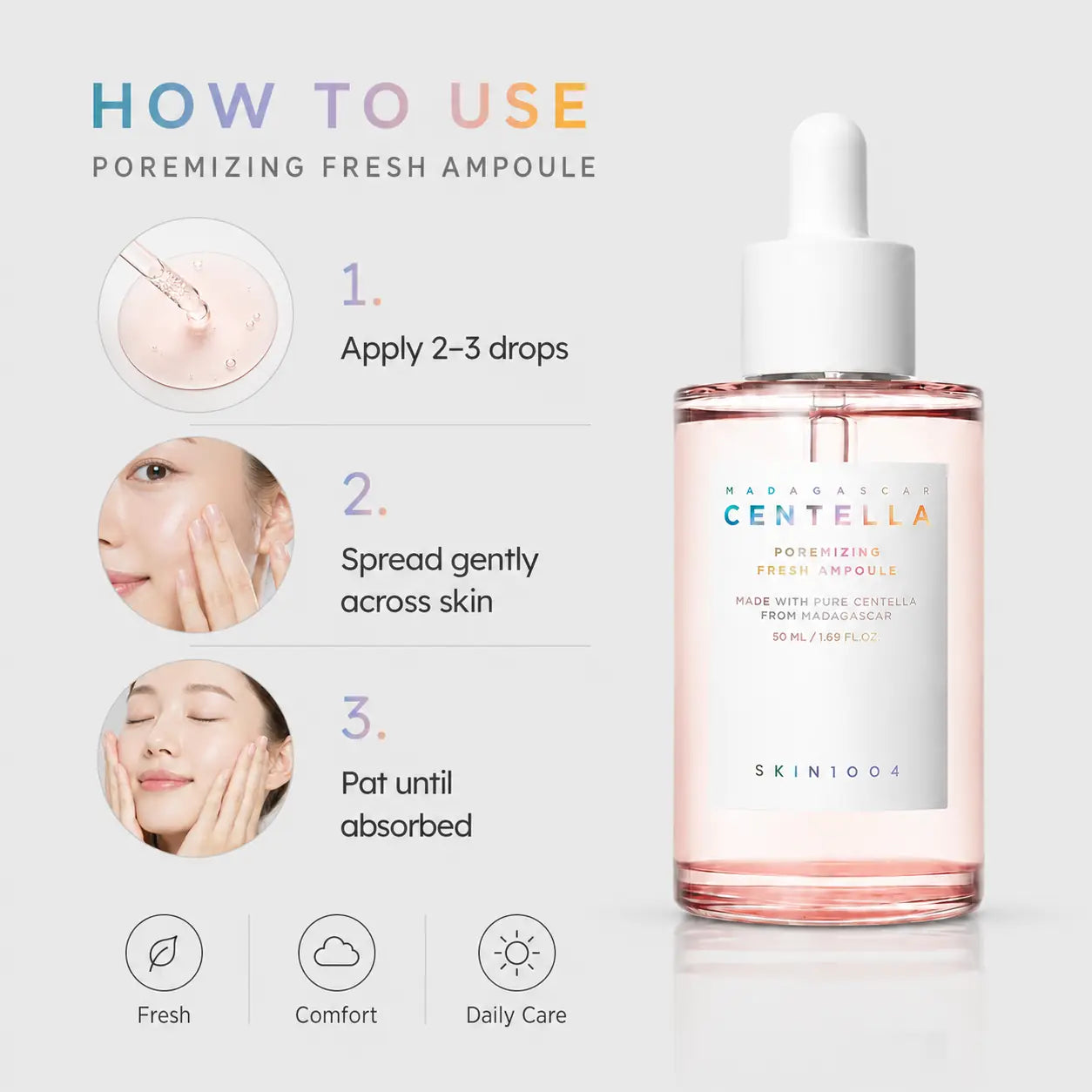 SKIN1004 Madagascar Centella Poremizing Fresh Ampoule 50ml