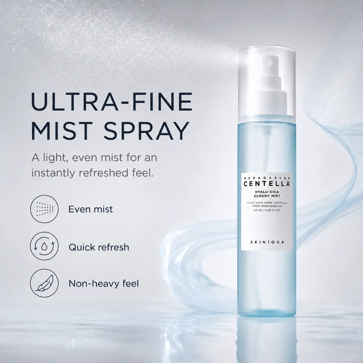 SKIN1004 Madagascar Centella Hyalu-Cica Cloudy Mist 120ml