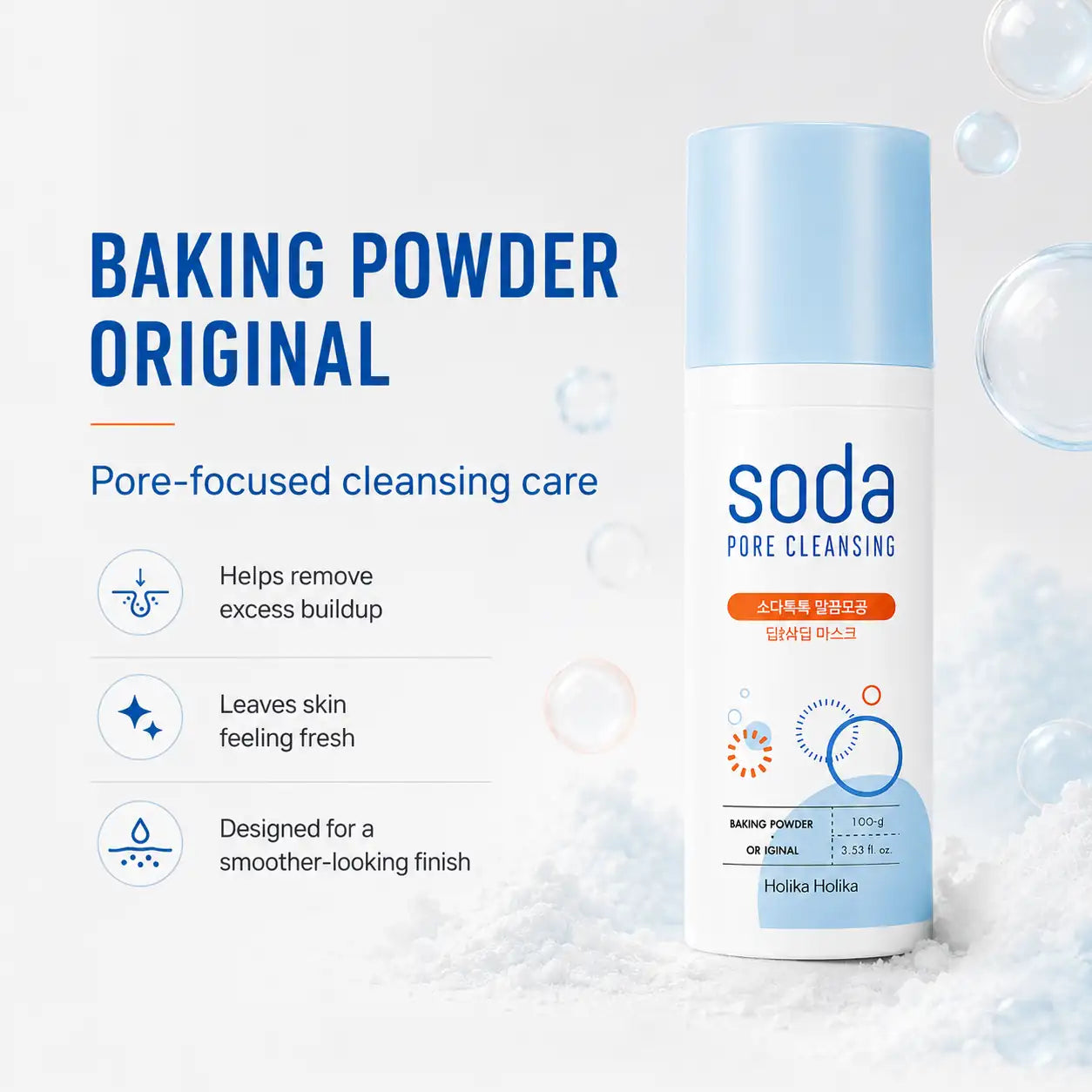 Holika Holika Soda Pore Cleansing O2 Bubble Mask 100ml