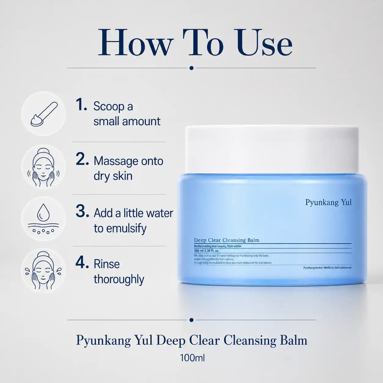 Pyunkang Yul Deep Clear Cleansing Balm 100ml