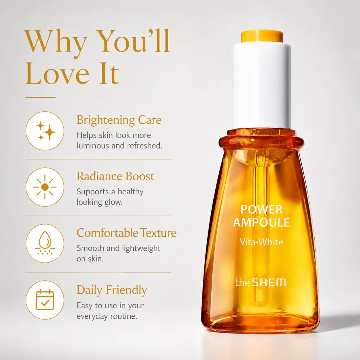 The Saem Power Ampoule Vita White 35ml