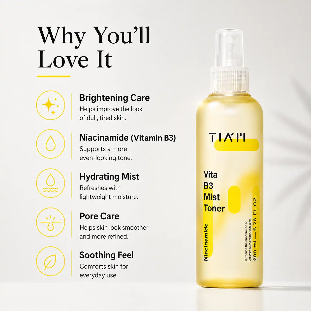 TIAM Vita B3 Mist Toner 200ml