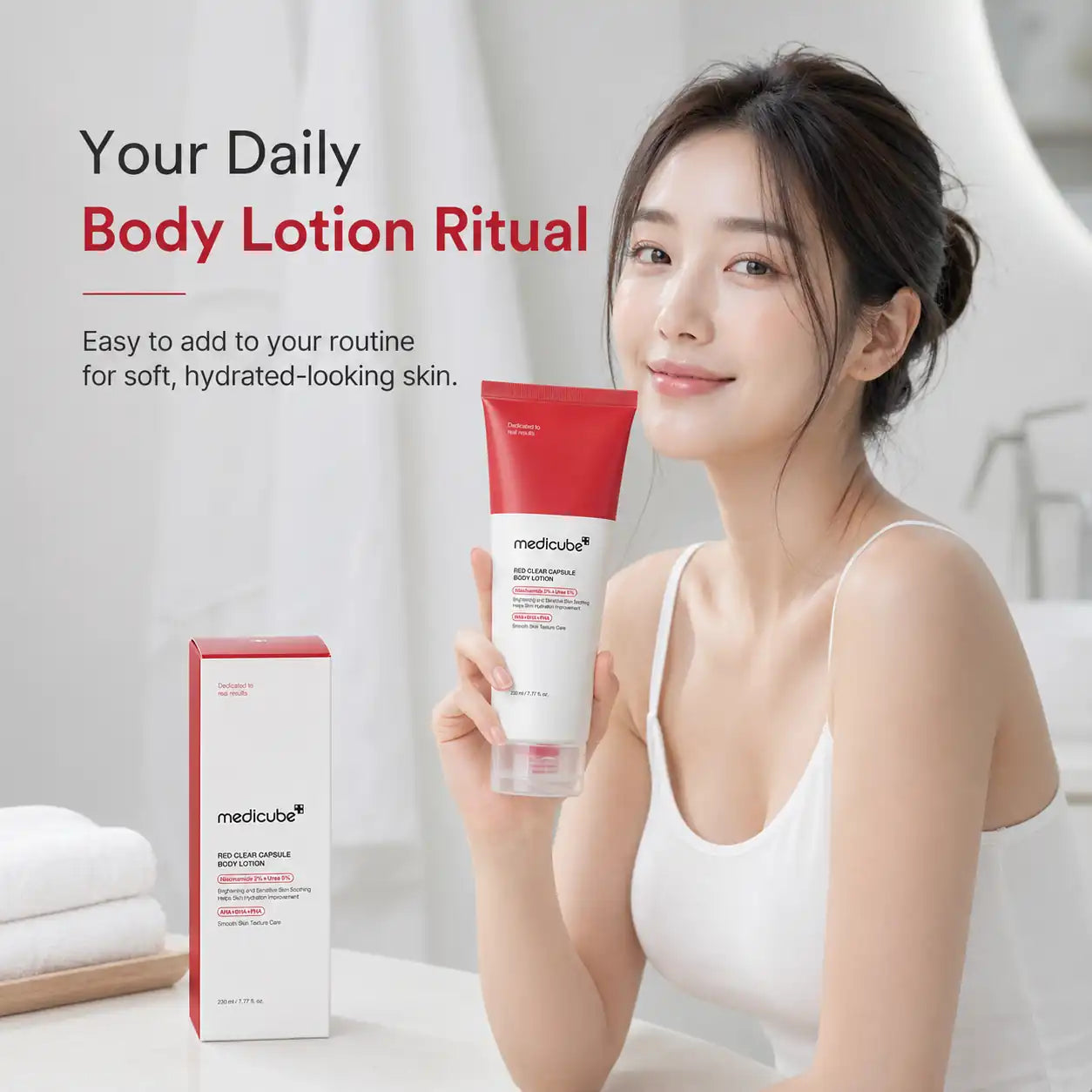 Medicube Red Clear Capsule Body Lotion 230ml