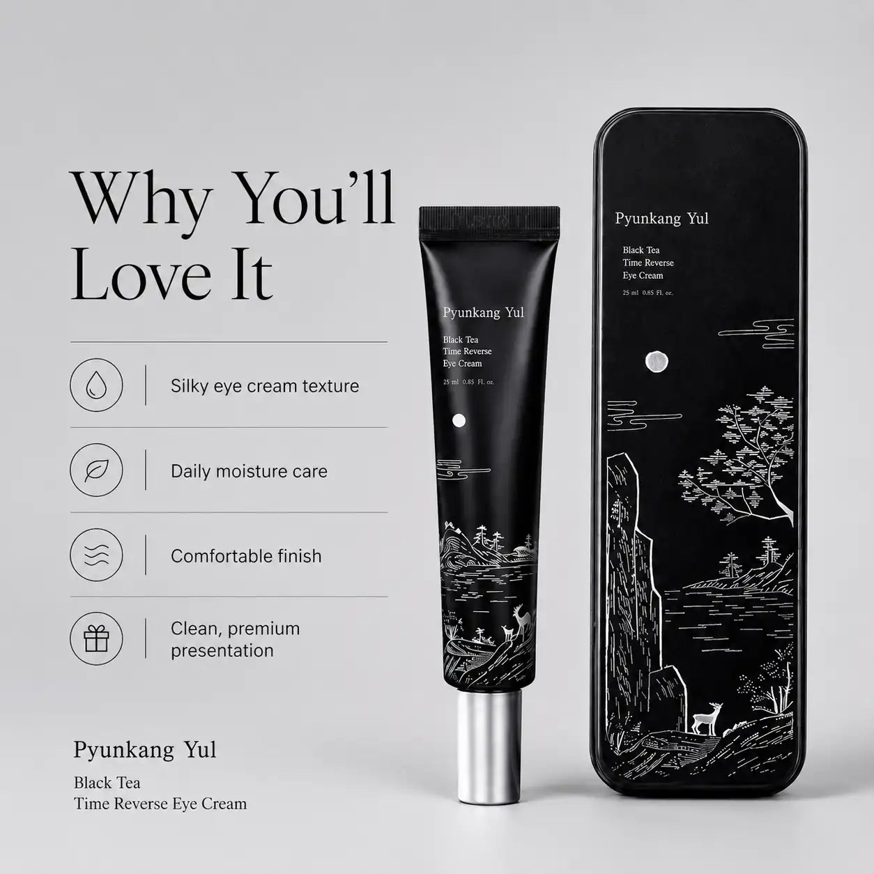 Pyunkang Yul Black Tea Time Reverse Eye Cream 25ml