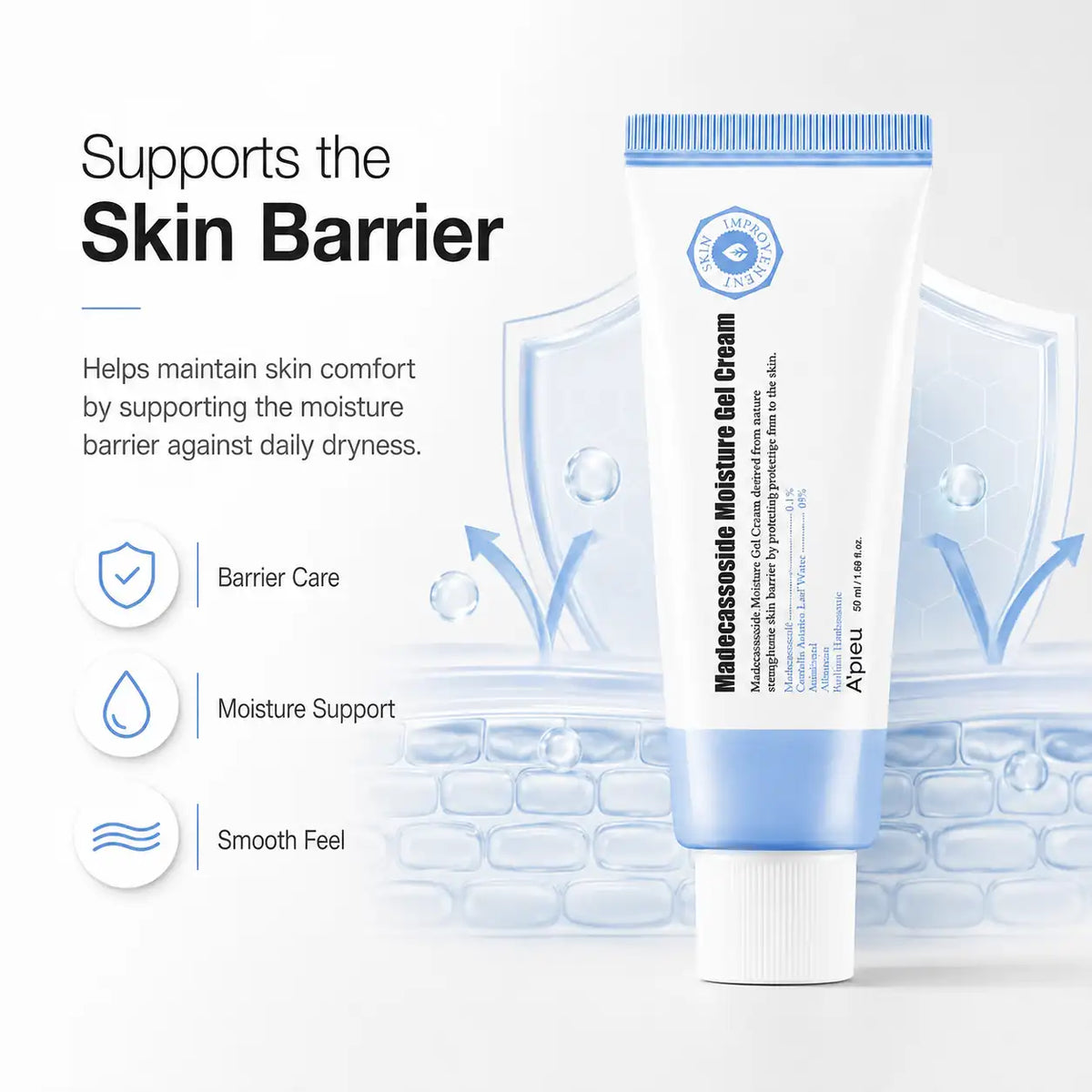 A'pieu Madecassoside Moisture Gel Cream 50ml