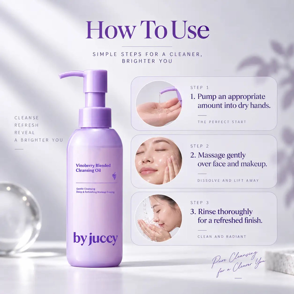 By Juccy Vinoberry Blended Cleansing Oil 150ml