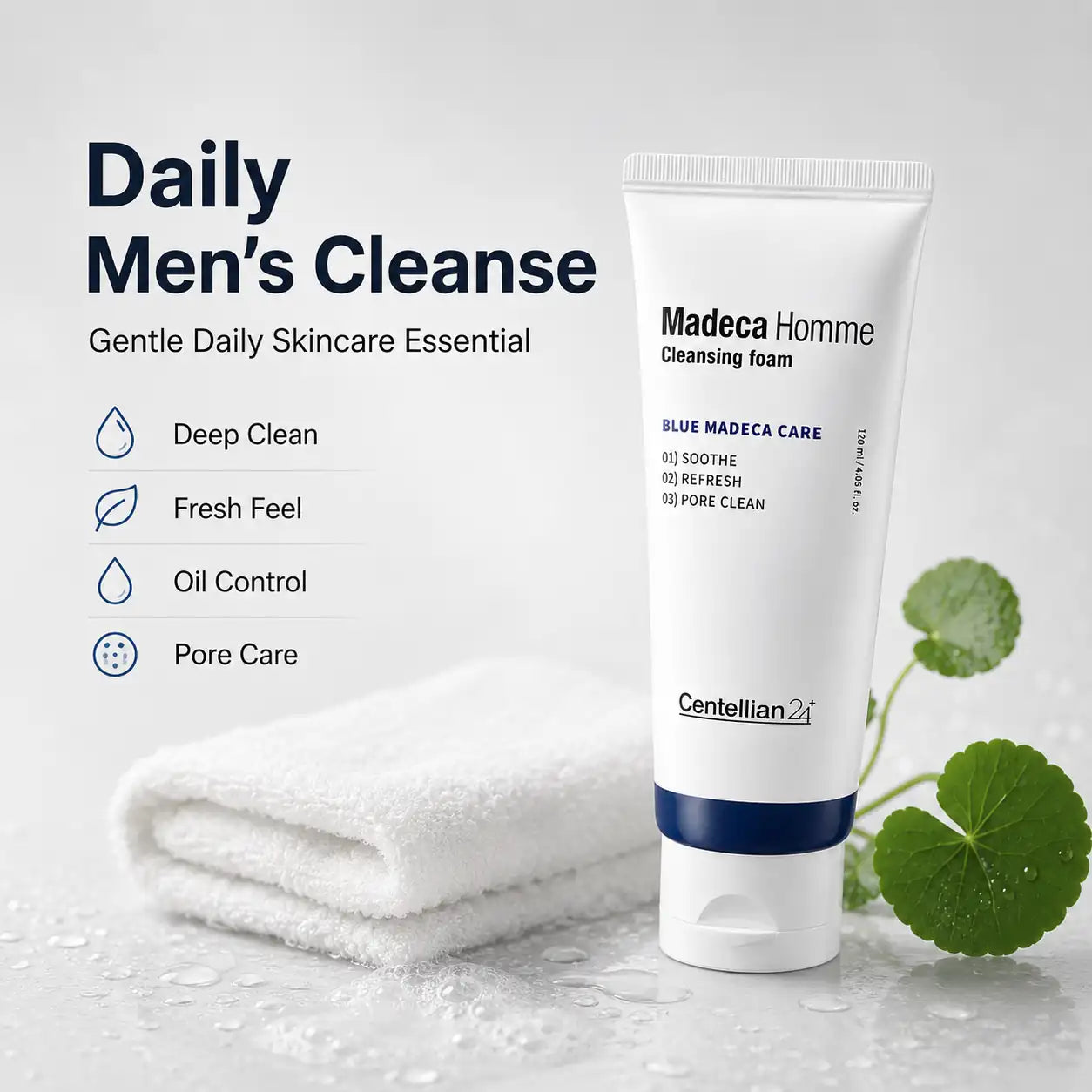 Centellian24 Madeca Homme Cleansing Foam 120ml