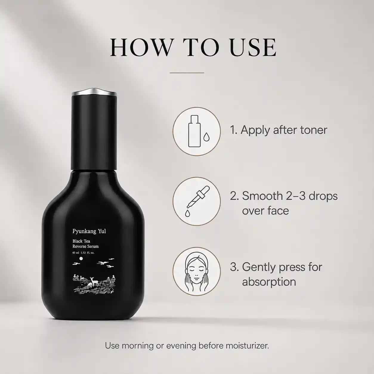Pyunkang Yul Black Tea Boosting Serum 45ml
