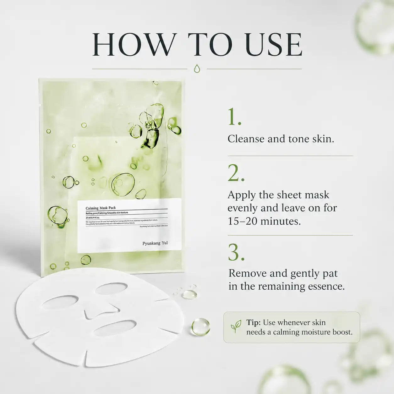 Pyunkang Yul Ceramide Calming Mask Pack 25g
