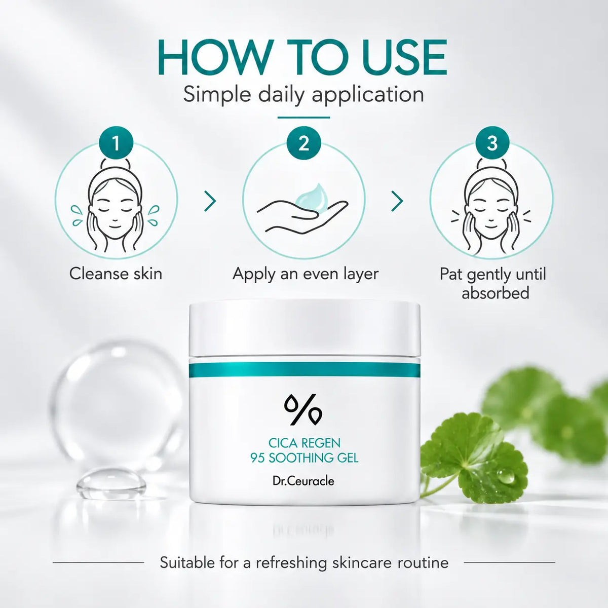 Dr. Ceuracle Cica Regen 95 Soothing Gel 110g