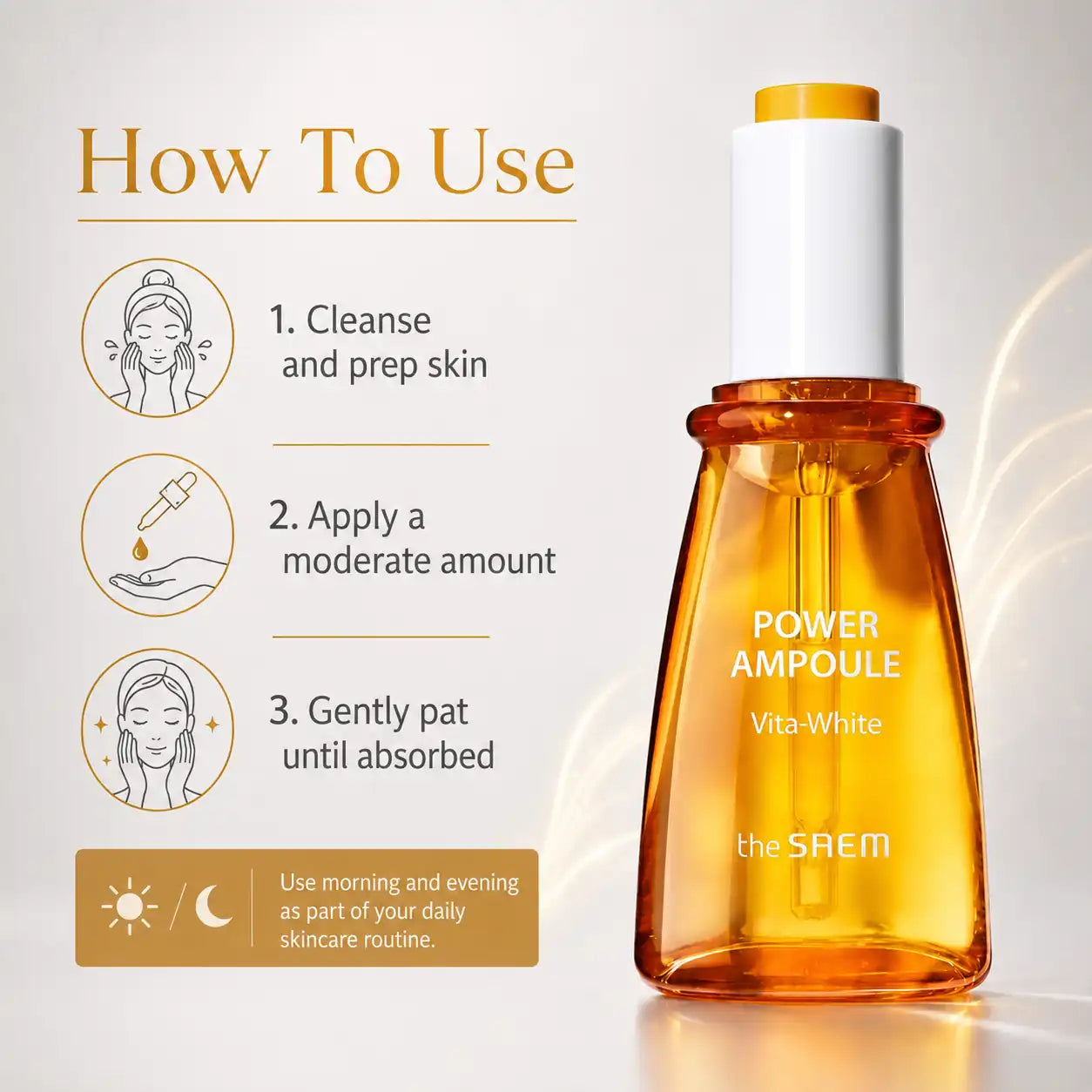 The Saem Power Ampoule Vita White 35ml