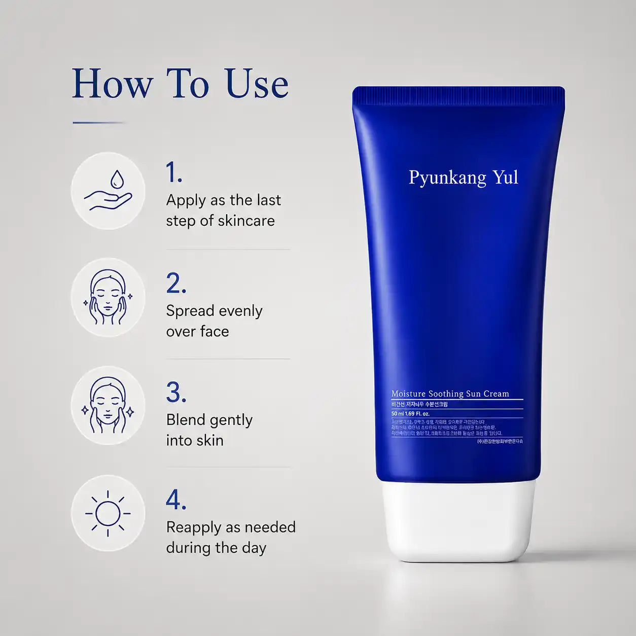 Pyunkang Yul Moisture Soothing Sun Cream 50ml
