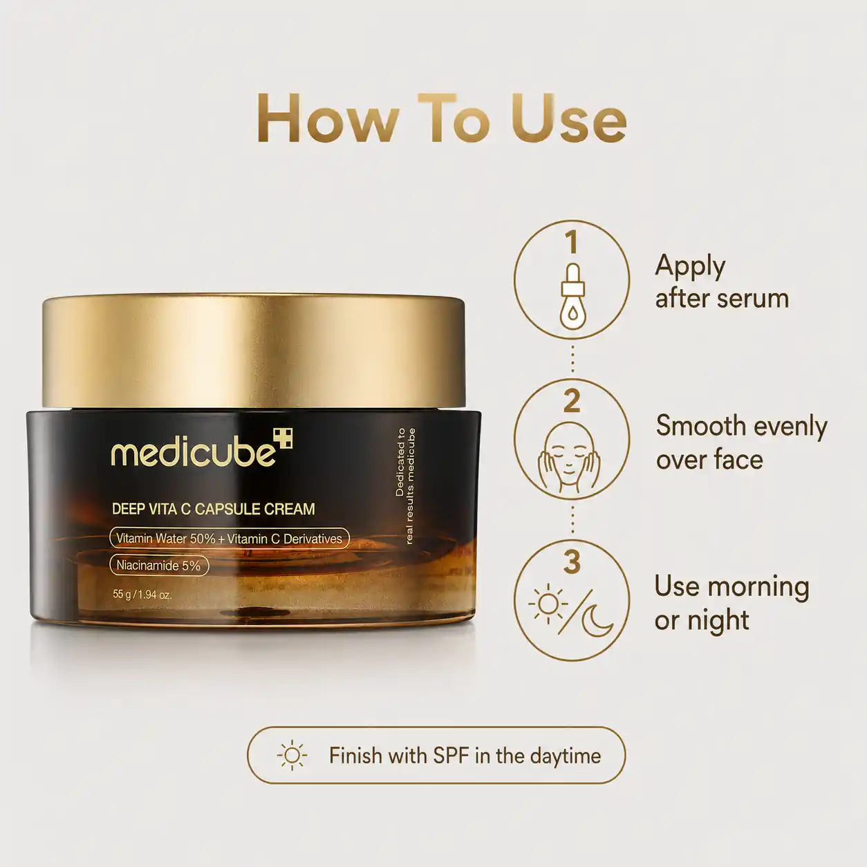 Medicube Deep Vita C Capsule Cream 55g