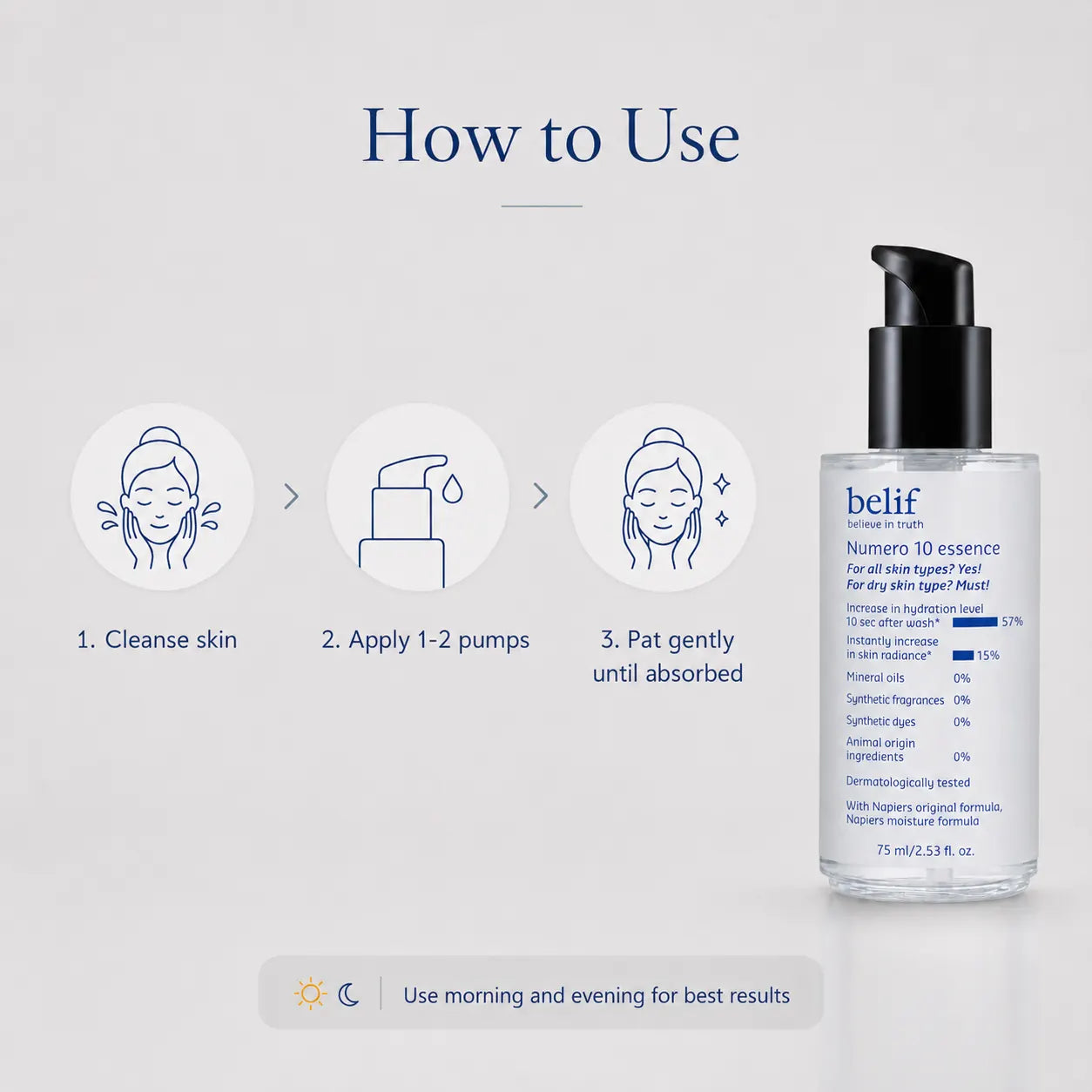 belif Numero 10 Essence 75ml