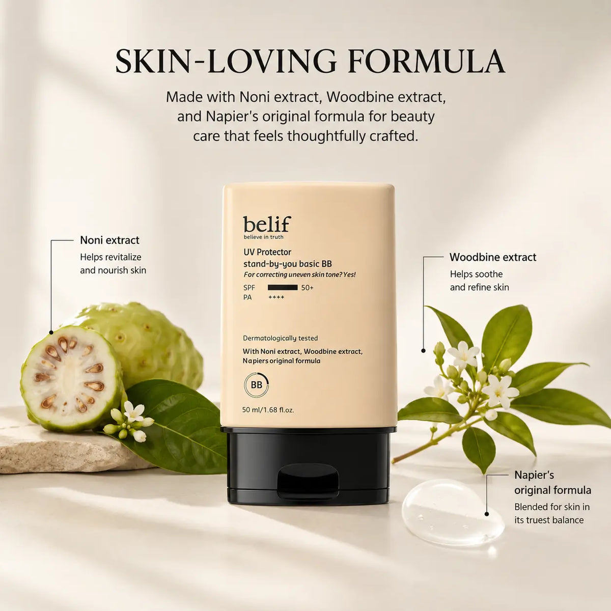 belif UV Protector Stand by You Basic BB 50ml