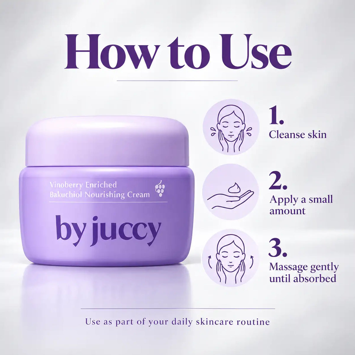 By Juccy Vinoberry Enriched Bakuchiol Nourishing Cream 55ml