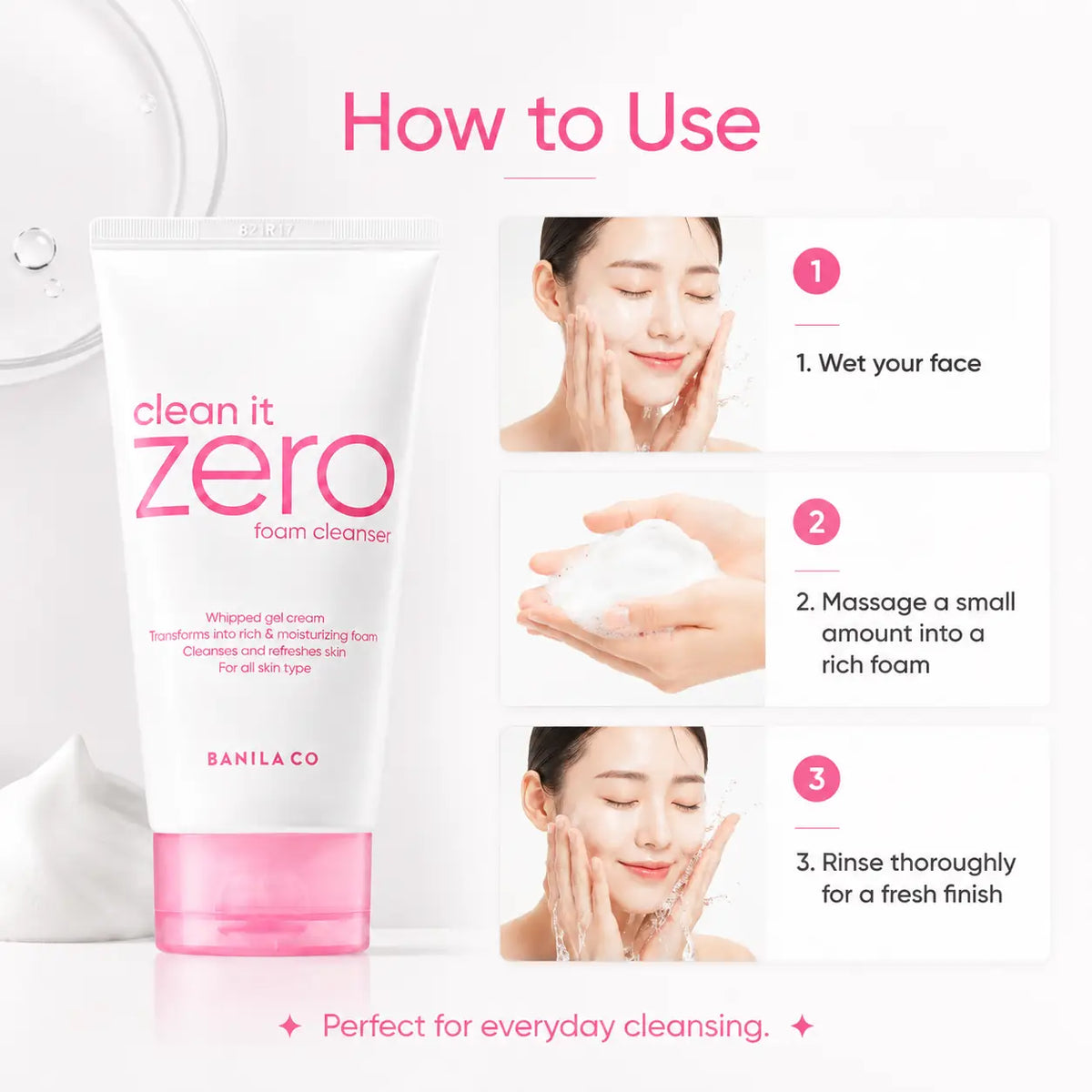 Banila Co Clean It Zero Foam Cleanser 150ml