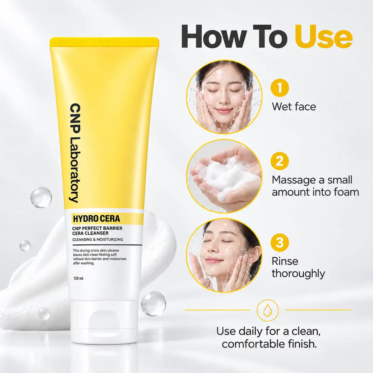 CNP Laboratory Perfect Barrier Cera Cleanser 120ml