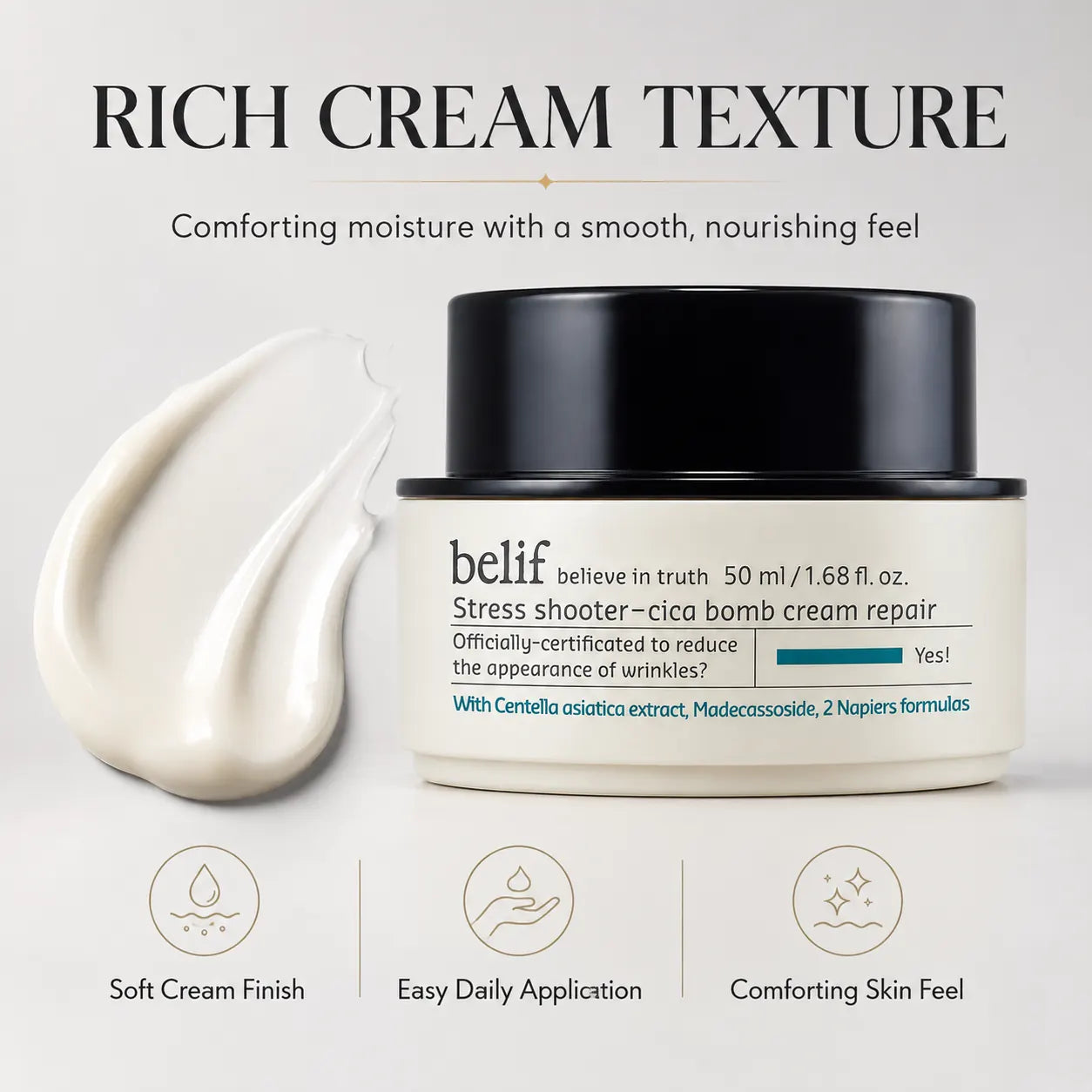 belif Stress Shooter Cica Bomb Cream Repair 50ml