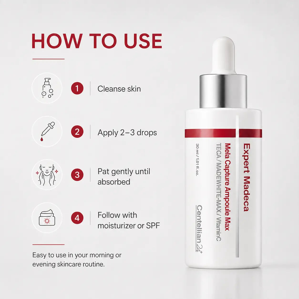 Centellian24 Expert Madeca Mela Capture Ampoule Max 30ml