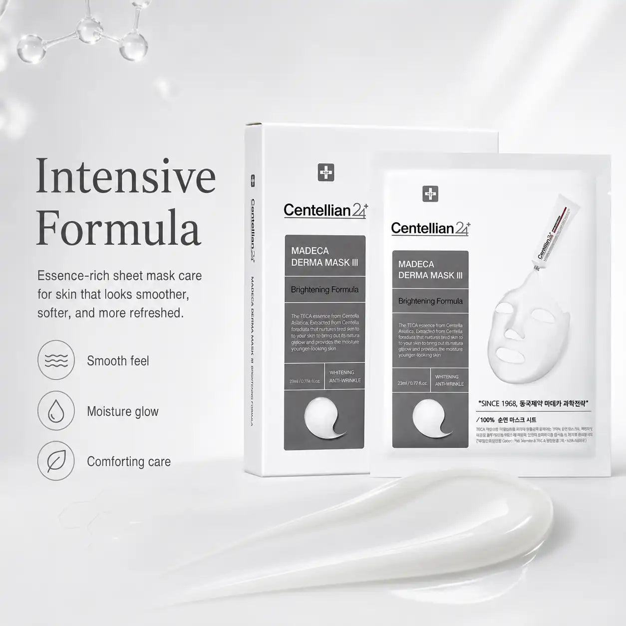 Centellian24 Madeca Derma Mask III Brightening Formula 23ml 10pcs