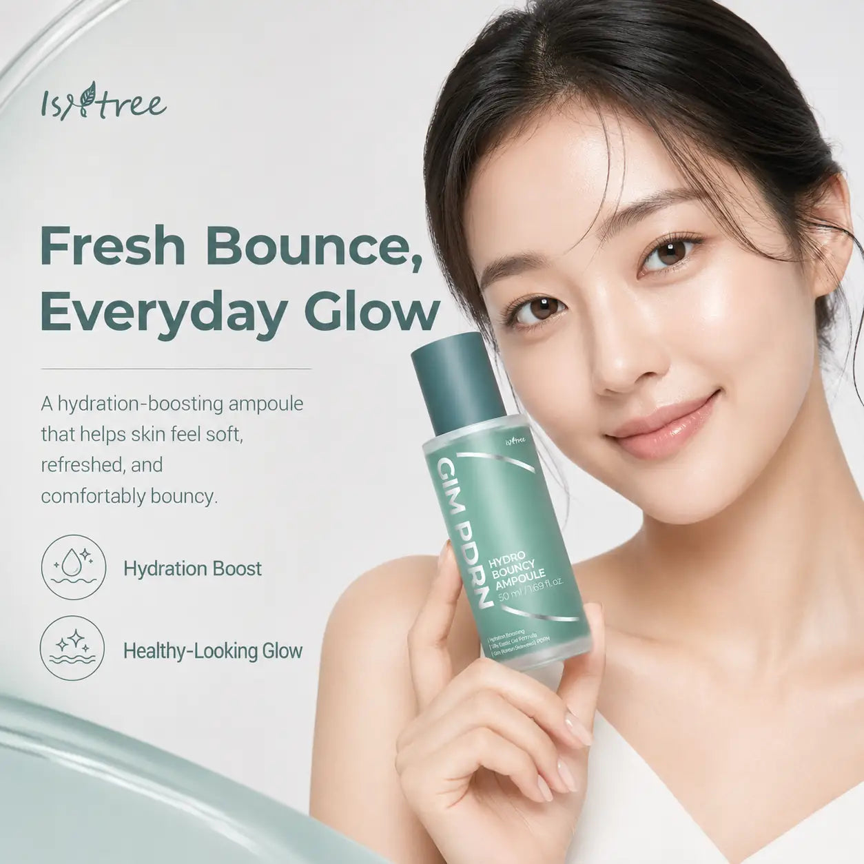 Isntree Gim PDRN Hydro Bouncy Ampoule Serum 50ml