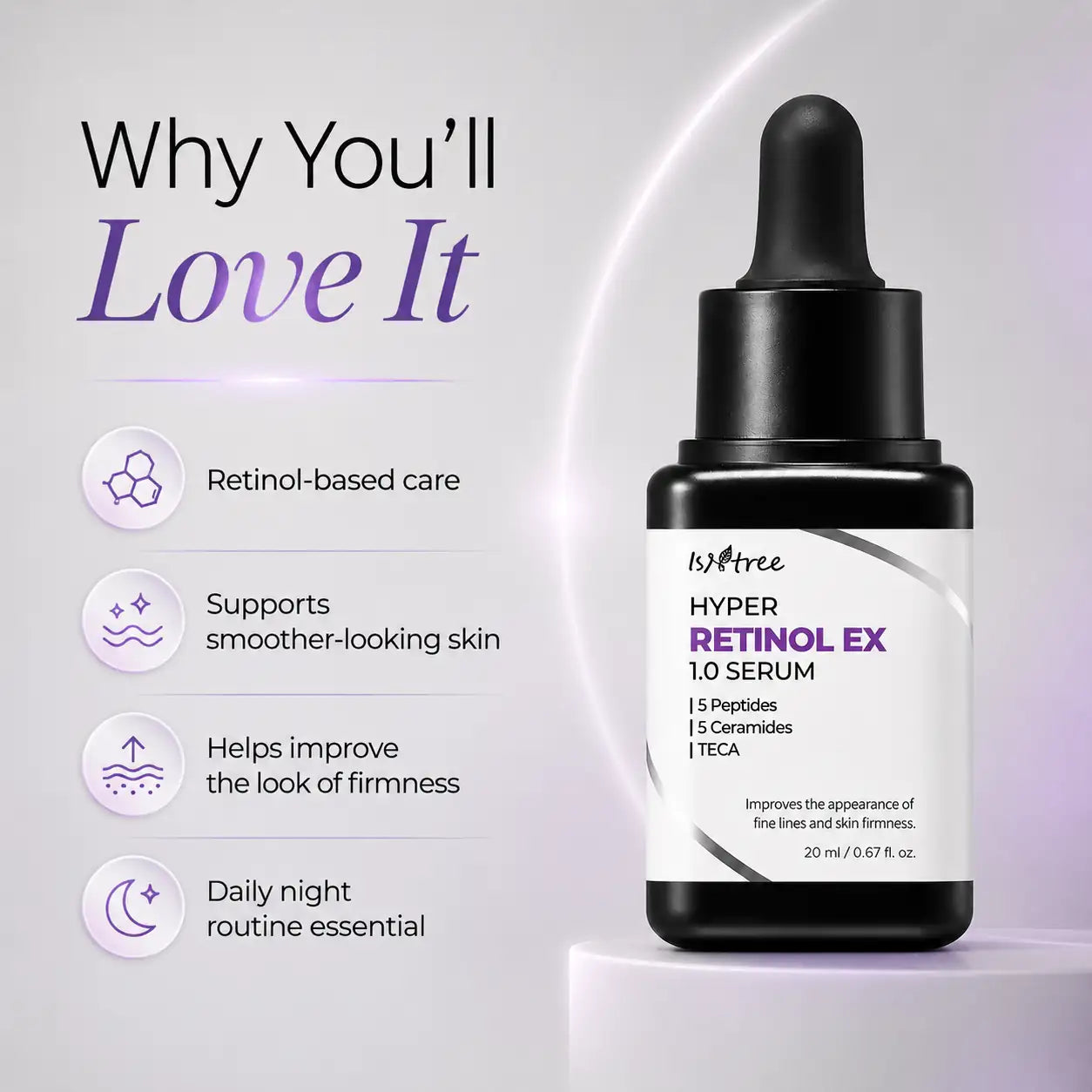 Isntree Hyper Retinol EX 1.0 Serum 20ml