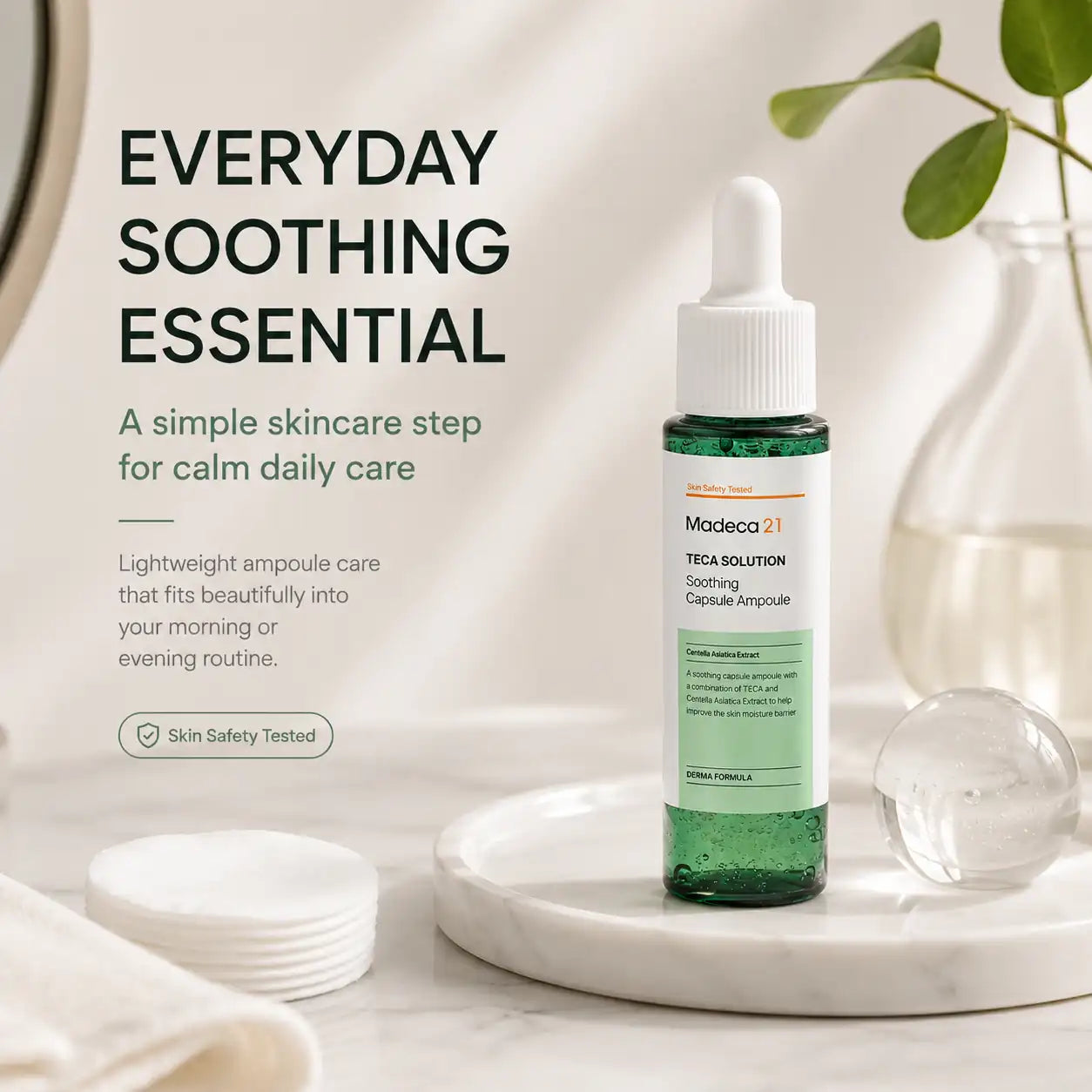 Madeca21 Teca Solution Soothing Capsule Ampoule 30ml