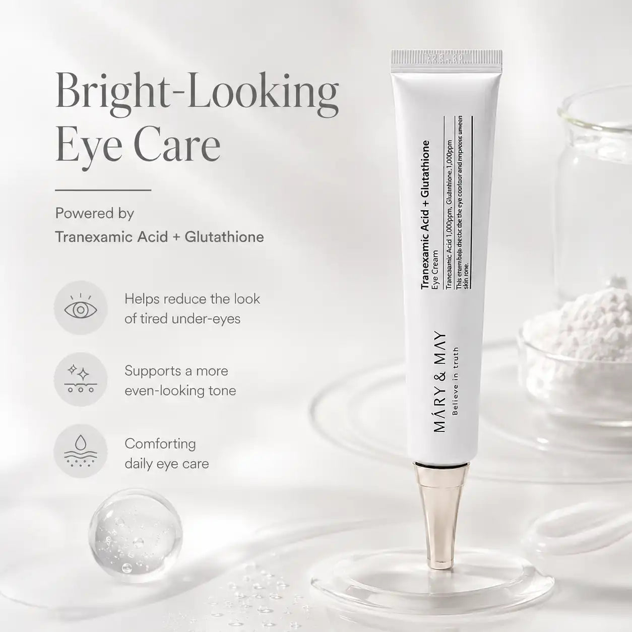 Mary&May Tranexamic Acid+Glutathione Eye Cream 30g
