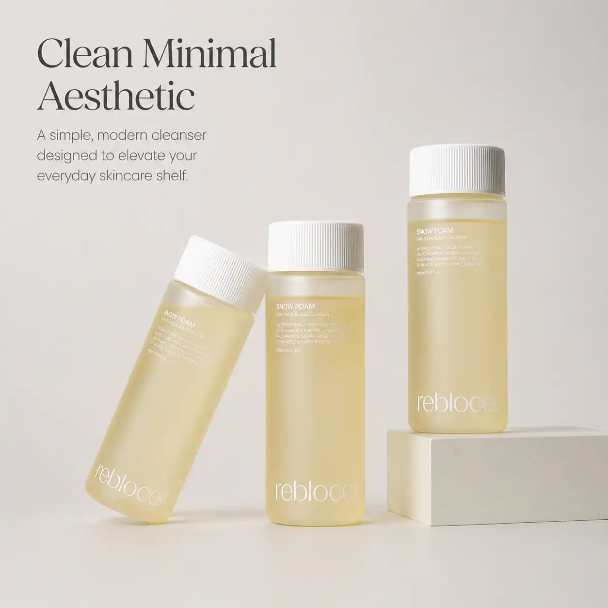 cleanser being massaged onto skin (view 11)