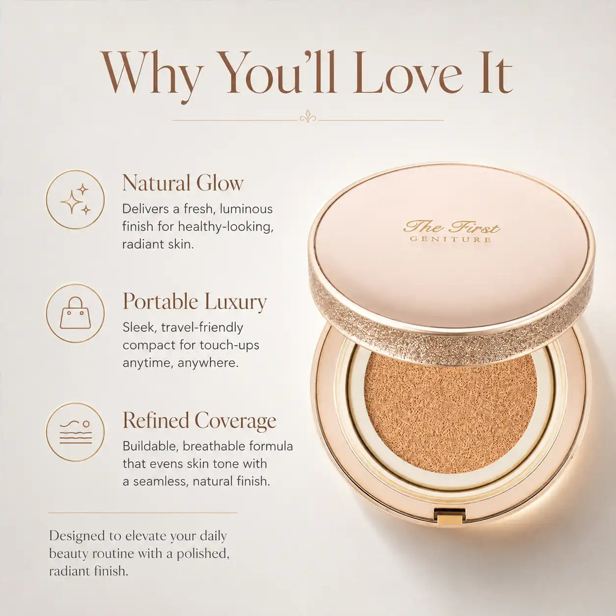 OHUI The First Geniture Ampoule Cover Cushion compact open (view 10)