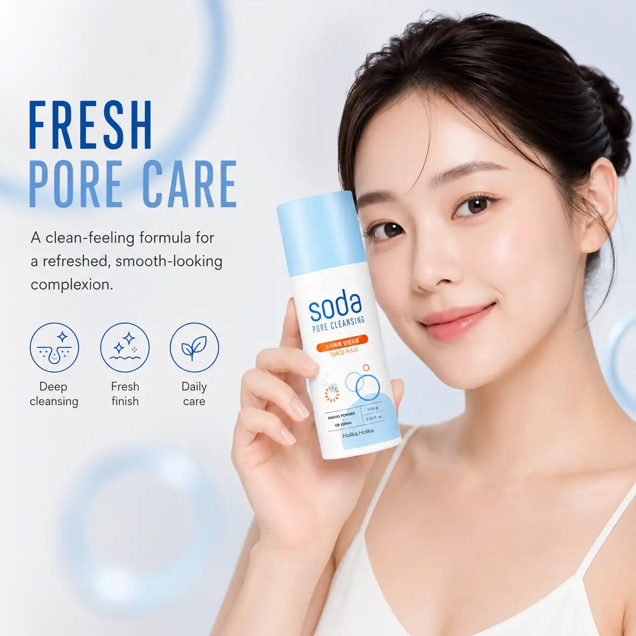 Holika Holika Soda Pore Cleansing O2 Bubble Mask 100ml