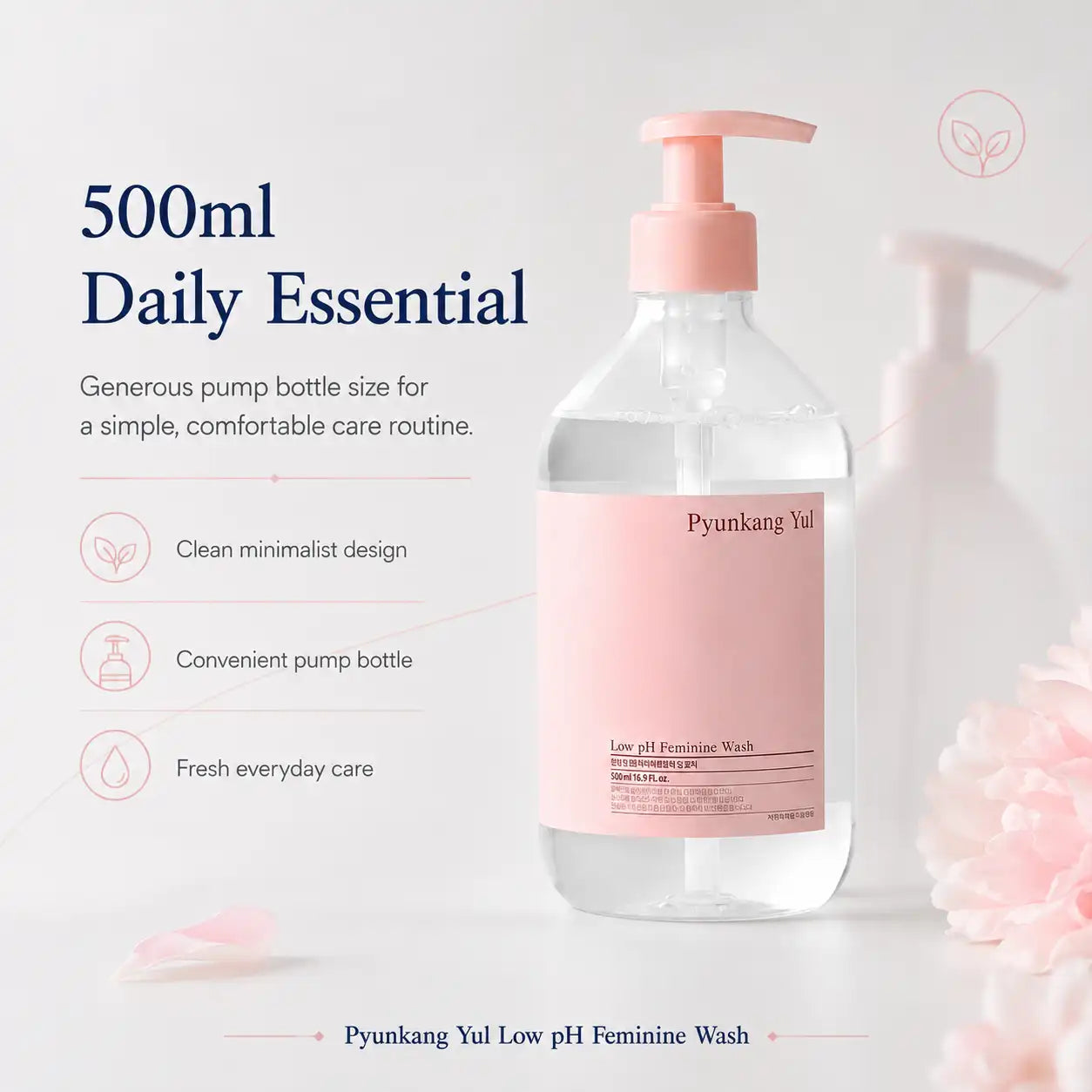 Pyunkang Yul Low pH Feminine Wash 500ml
