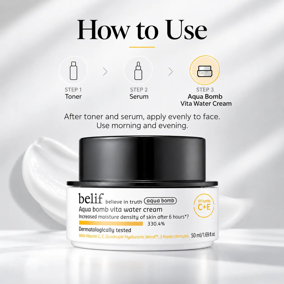 belif Aqua Bomb Vita Water Cream 50ml