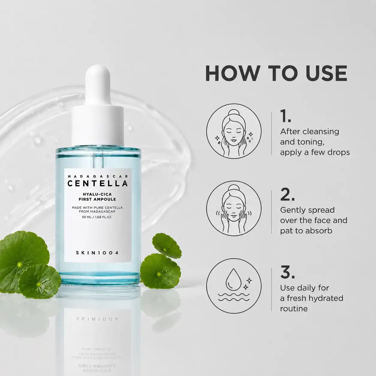 SKIN1004 Madagascar Centella Hyalu-Cica First Ampoule 50ml