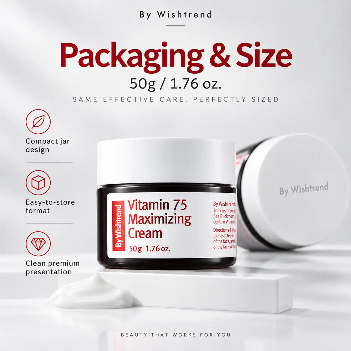 By Wishtrend Vitamin 75 Maximizing Cream 50g