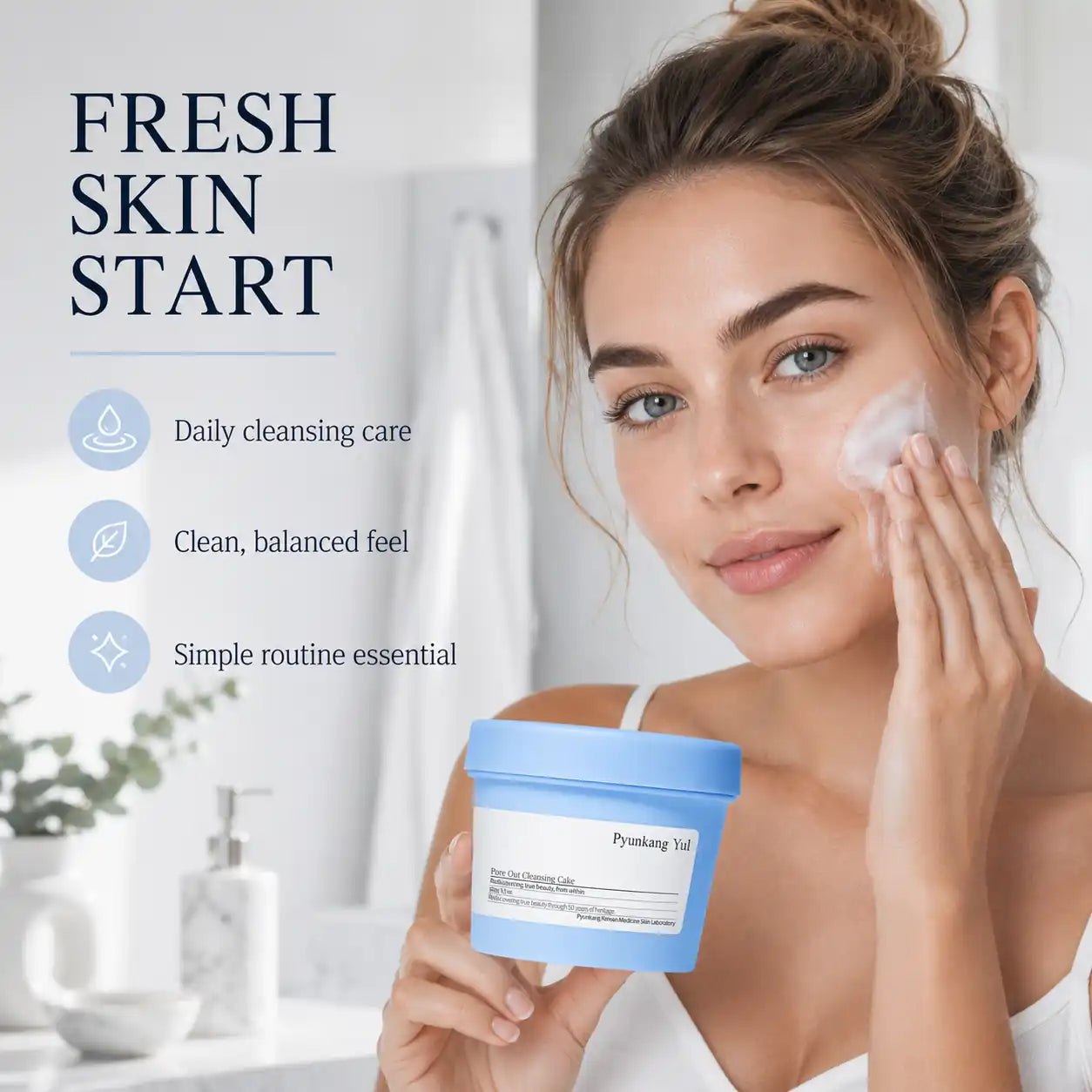 Pyunkang Yul Pore Out Cleansing Cake 100g