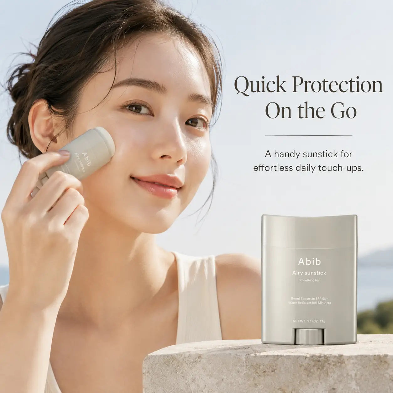 Abib Airy Sunstick Smoothing Bar SPF50+ PA++++ 23g