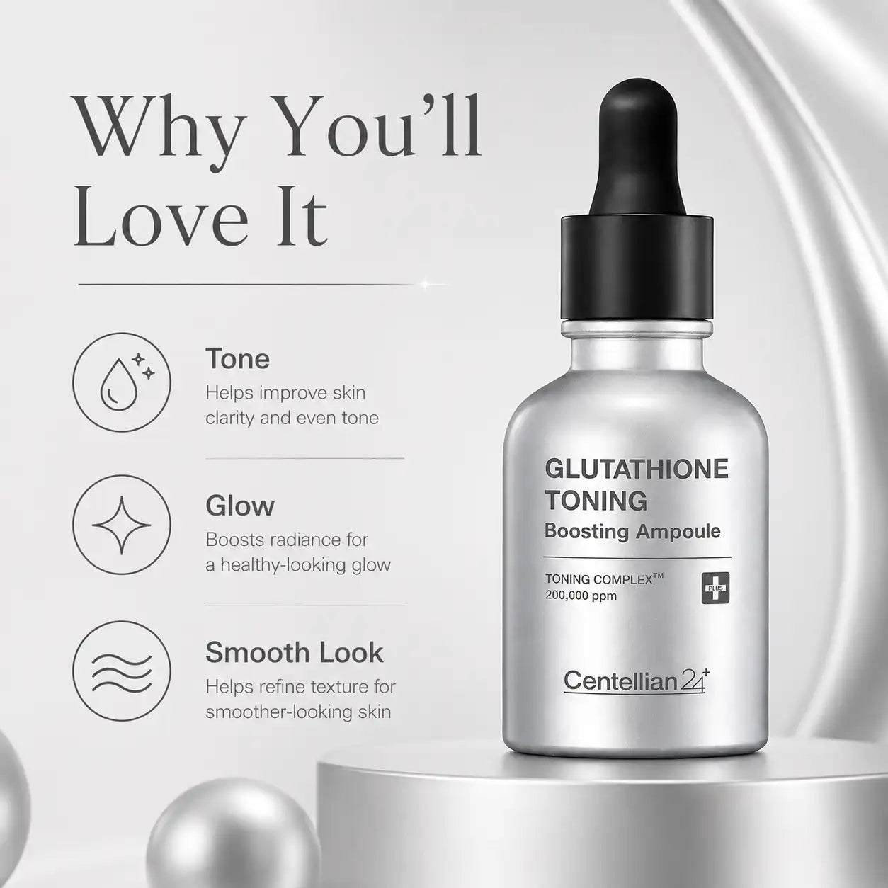 Centellian24 Glutathione Toning Boosting Ampoule 30ml