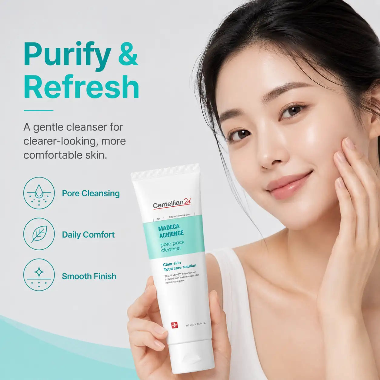 Centellian24 Madeca Acnience Pore Pack Cleanser 120ml