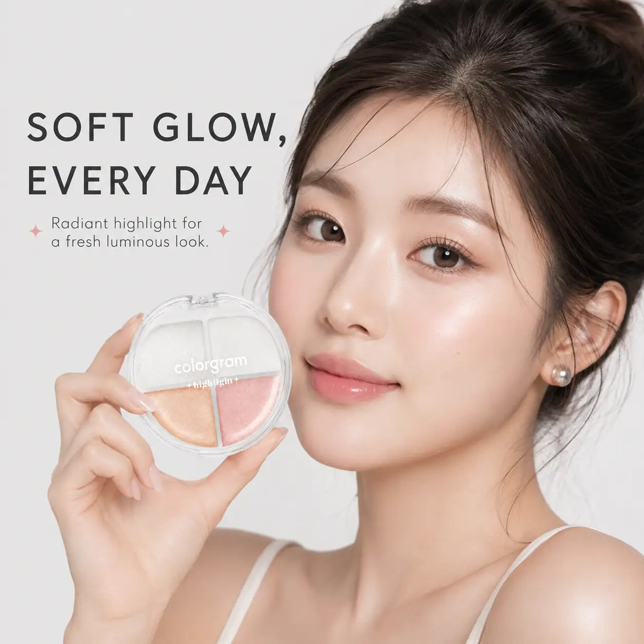 Colorgram Tintory Highlighter Palette 02 Cream Balm