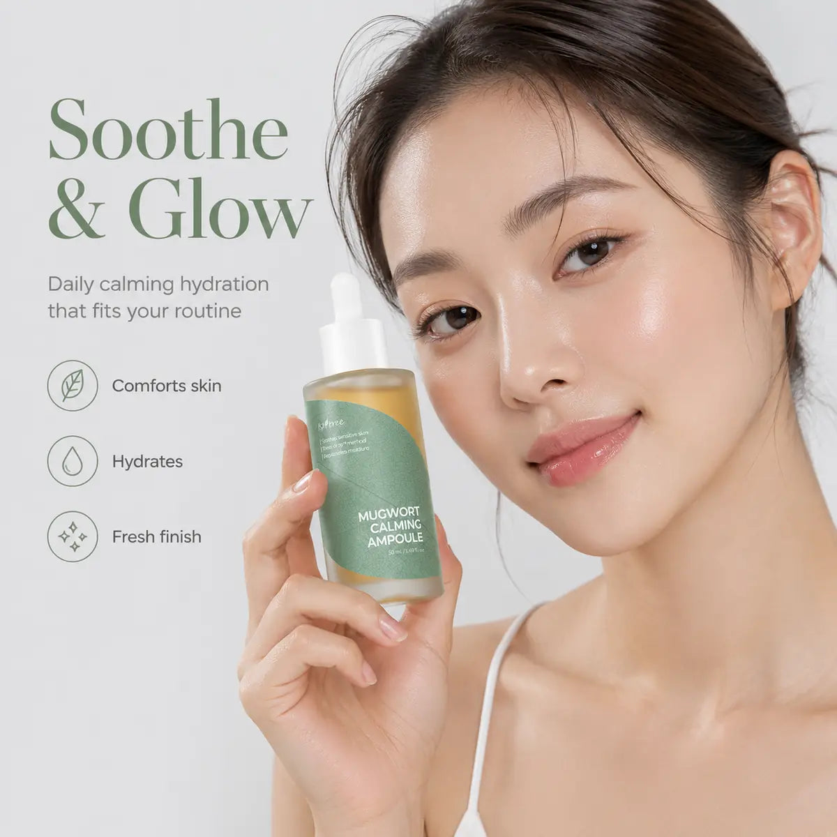 Isntree Mugwort Calming Ampoule 50ml