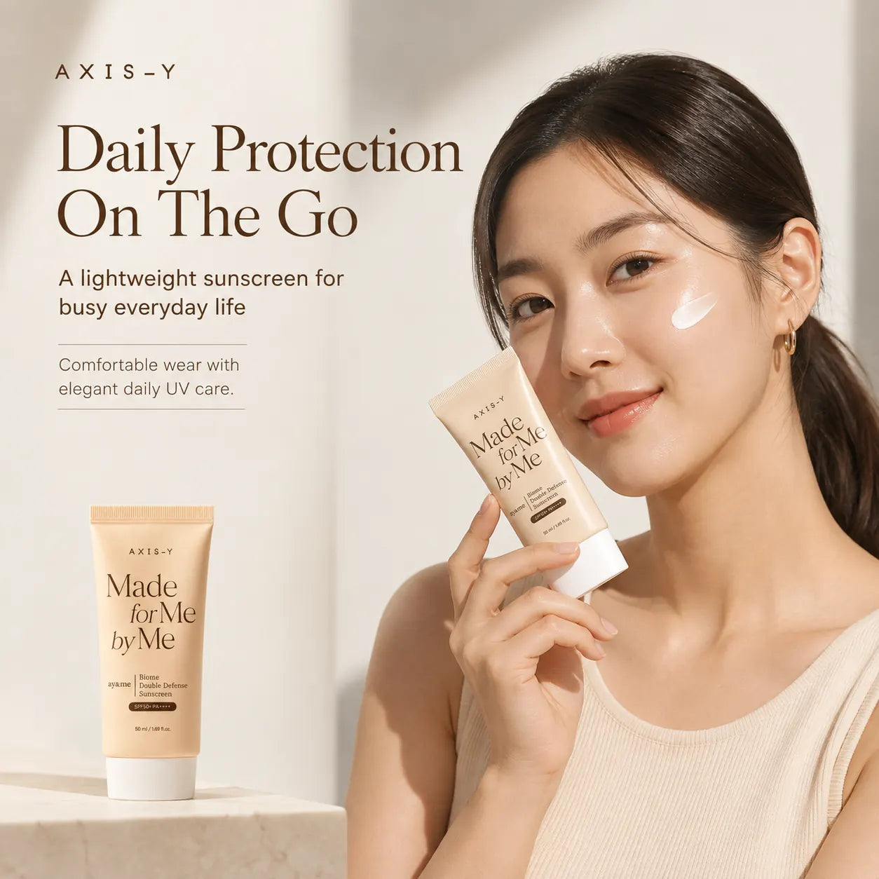 AXIS-Y Biome Double Defense Sunscreen 50ml