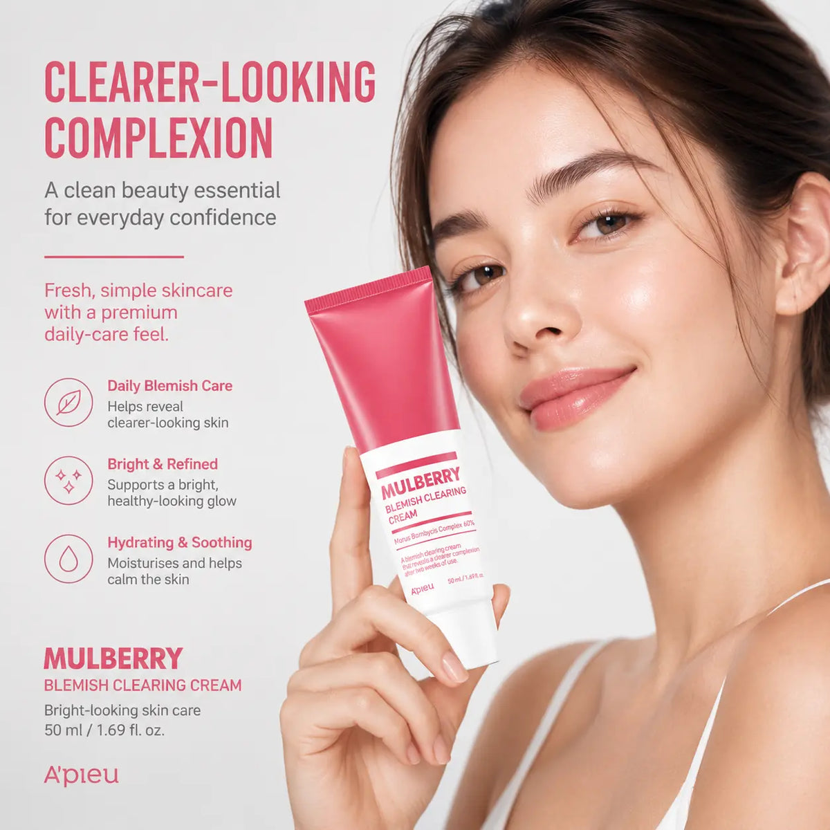A'pieu Mulberry Blemish Clearing Cream 50ml