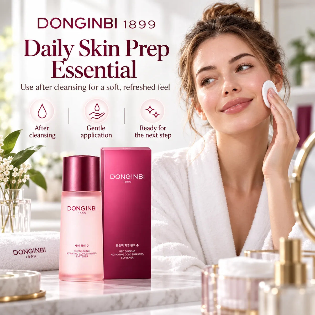 Donginbi Red Ginseng Activating Concentrated Softener 70ml