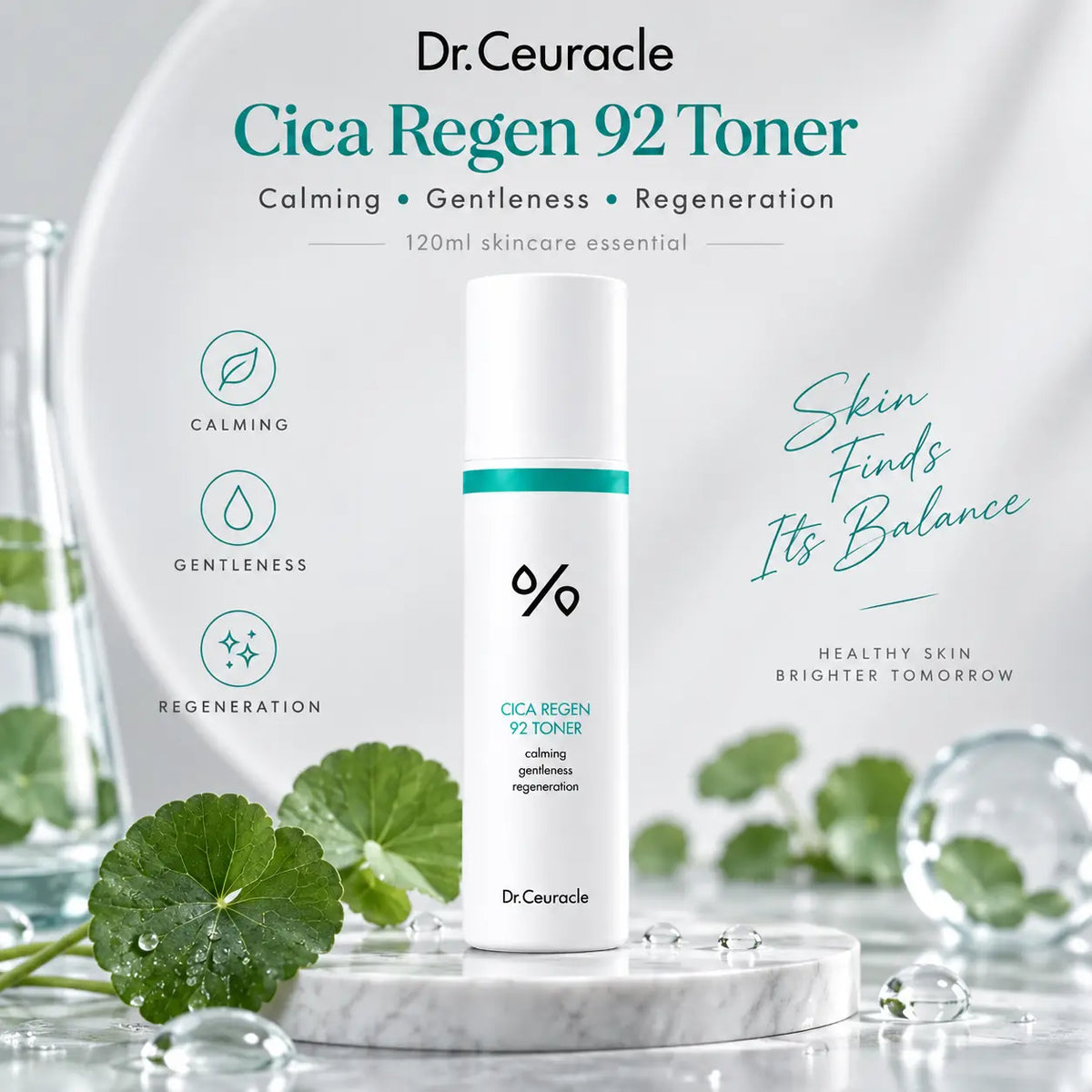 Dr. Ceuracle Cica Regen 92 Toner 120ml