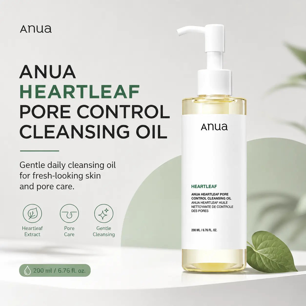 ANUA Heartleaf Pore Control Cleansing Oil 200ml