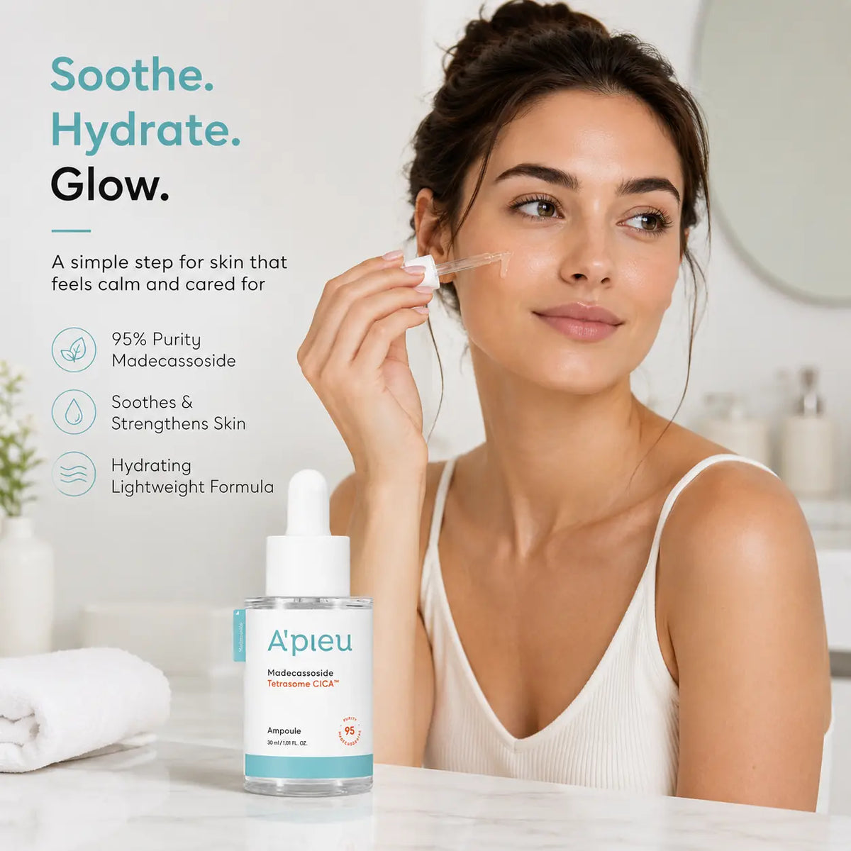 A'pieu Madecassoside Tetrasome Cica Ampoule 50ml