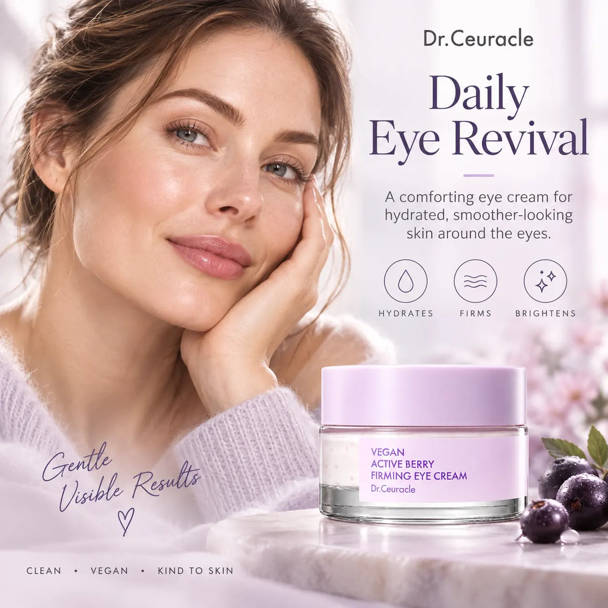 Dr. Ceuracle Vegan Active Berry Firming Eye Cream 32g