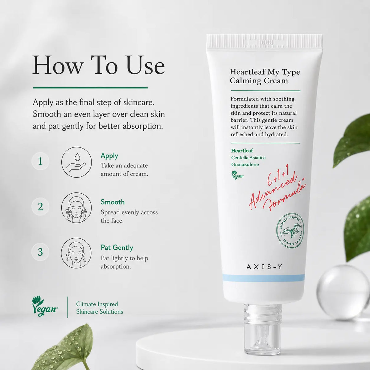 AXIS-Y Heartleaf My Type Calming Cream 60ml